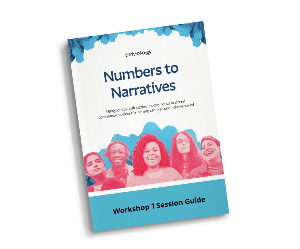 Cover of the Numbers to Narratives Workshop 1 Session Guide