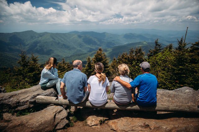 family sitting and looking at view | sex ed for all