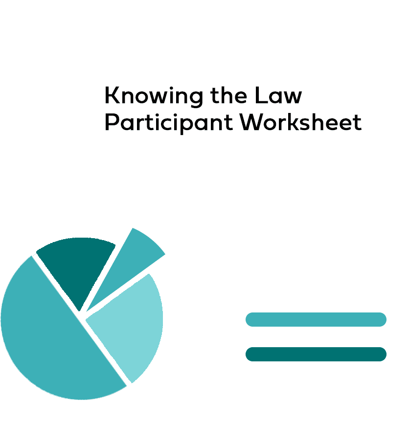 Knowing the Law Participant Worksheet